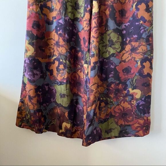 Anthropologie-Cartonnier Moody Floral Boutique Wide Leg High Rise Pants - Picture 7 of 12